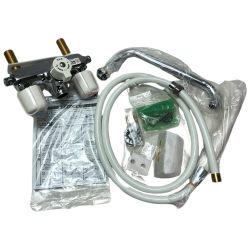 ◇◇ KVK デッキ型一時止水付2ハンドルシャワー KF206ZR2HTE Sランク