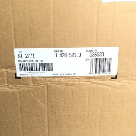  KARCHER ケルヒャー 業務用乾湿両用クリーナー 集塵機 100v NT27/1 グレー