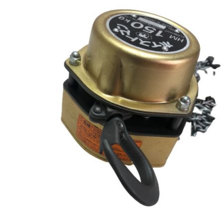  ELEPHANT エレファント 150kg ホイストマン チェーンブロック HM150KG ゴールド