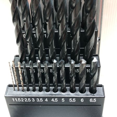  ISF ドリルビット ストレートドリル 25本組 D25-S シルバー