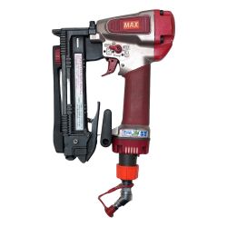 ◇◇ MAX マックス 高圧 エアネイラ 25ｍｍ 10mm幅 本体のみ HA-R25/1025J レッド Cランク