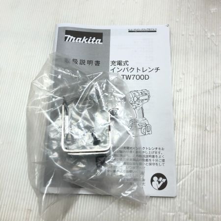  MAKITA マキタ 充電式インパクトレンチ 18v 本体のみ TW700D ブルー