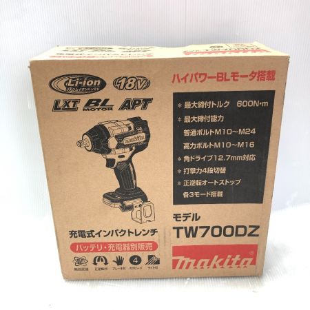  MAKITA マキタ 充電式インパクトレンチ 18v 本体のみ TW700D ブルー