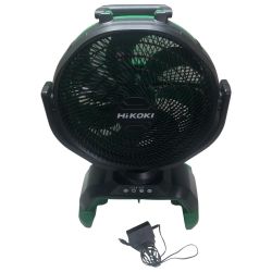 ◇◇ HiKOKI ハイコーキ 18V コードレスファン  UF18DA グリーン Aランク