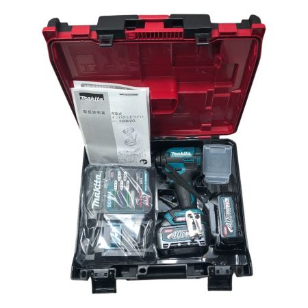  MAKITA マキタ インパクトドライバ 付属品完備 36v TD002GRDX ブルー