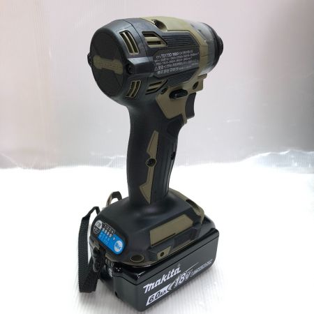  MAKITA マキタ 充電式インパクトドライバ 18ｖ 充電器・充電池２個・ケース付 TD173DRGXO