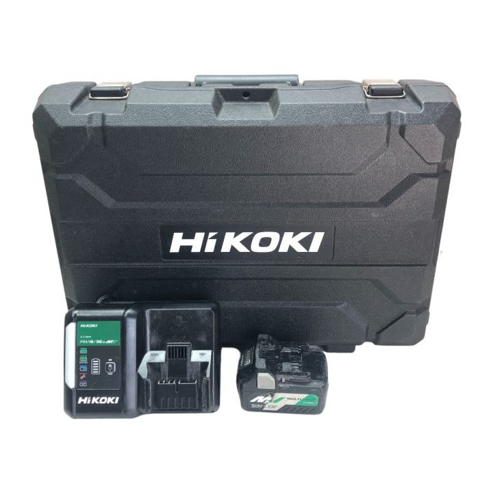 HiKOKI ハイコーキ 18mm コードレスロータリハンマドリル 充電器・充電池1個・ケース・ドリル付 DH18DPB グリーン ｜中古｜なんでもリサイクルビッグバン
