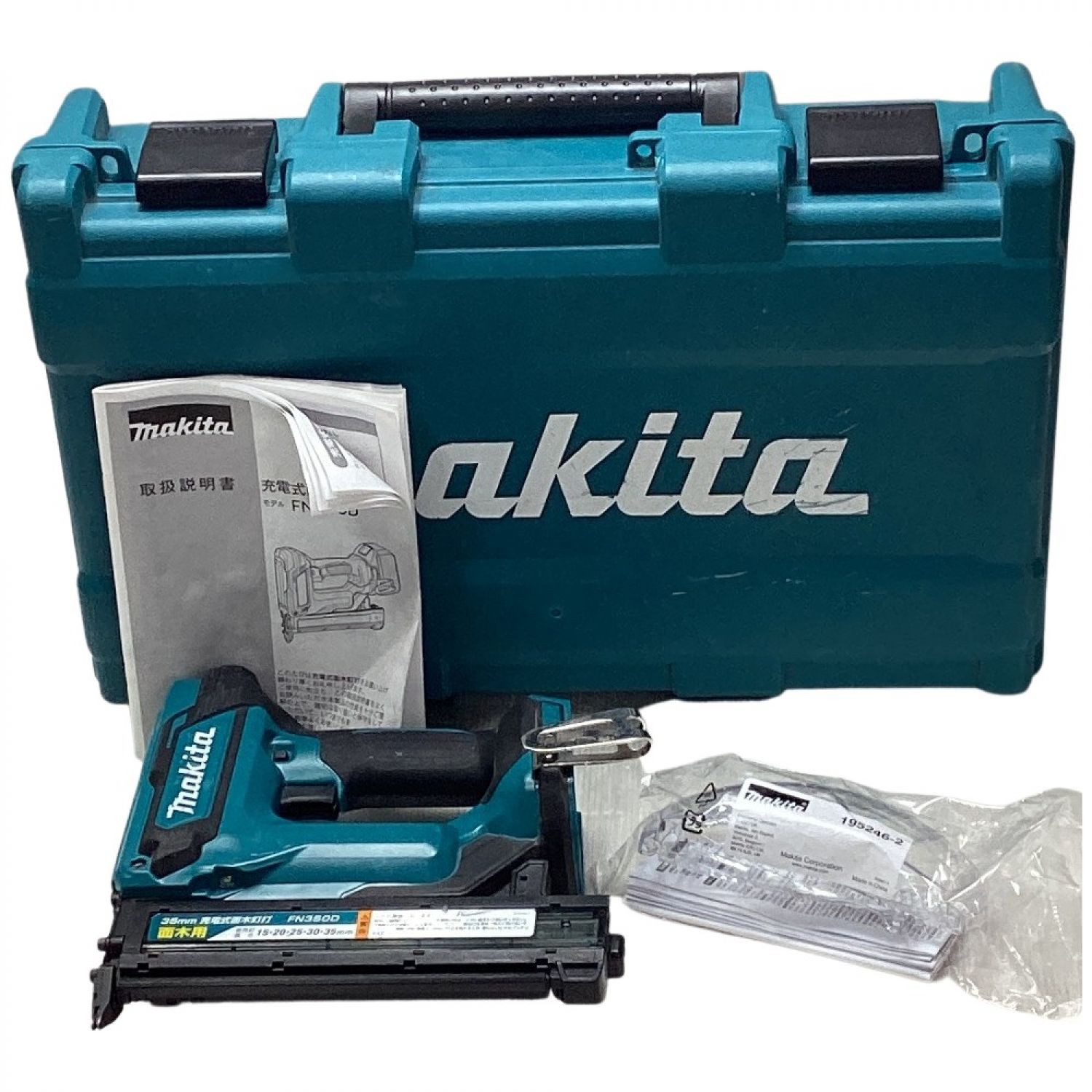 中古】 MAKITA マキタ 35mm充電式面木釘打 フィニッシュネイラ 18V