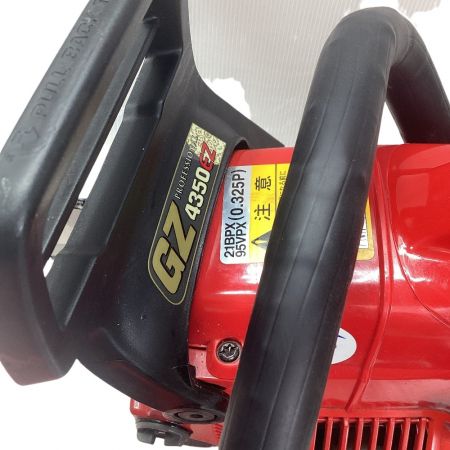  ZENOAH エンジンチェーンソー GZ4350HEZ レッド