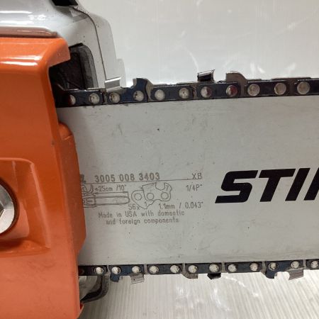  STIHL チェーンソー 充電器・充電池2個付 MSA161T ホワイト