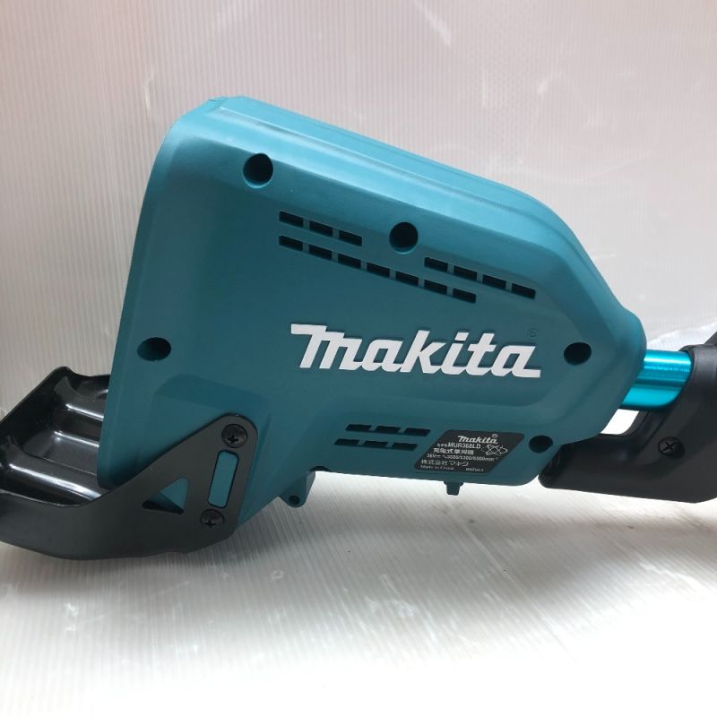 中古】 MAKITA マキタ MUR368LD 刈払機 付属品付 MUR368LD ブルー ...