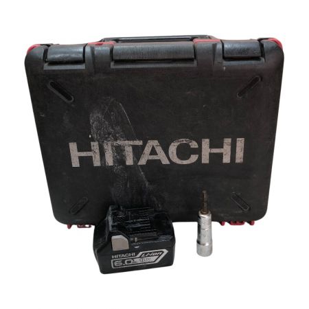 HITACHI 日立 コードレスインパクトドライバ 充電池2個・ケース付 WH18DDL2 イエロー