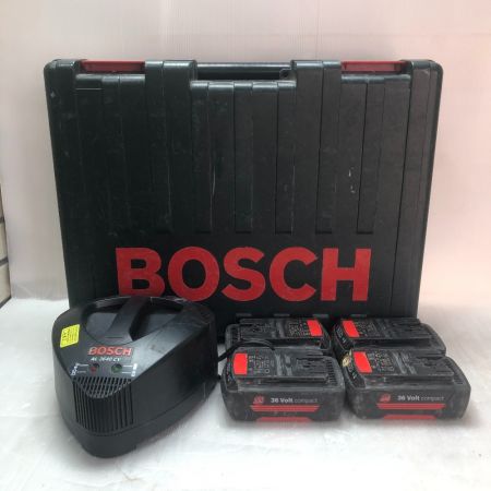  BOSCH ボッシュ 振動ドライバドリル バッテリー4つ付 36v GSB36V-LI ブルー