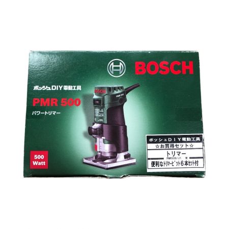  BOSCH ボッシュ パワートリマー ビット付 PMR500