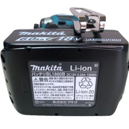  MAKITA マキタ 充電式インパクトドライバ 18ｖ 充電器・充電池２個・ケース付 TD173DRGX