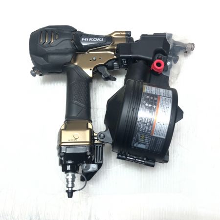  HiKOKI ハイコーキ 65ｍｍ 高圧ロール釘打ち機 ケース付 NV65HR2 ゴールド