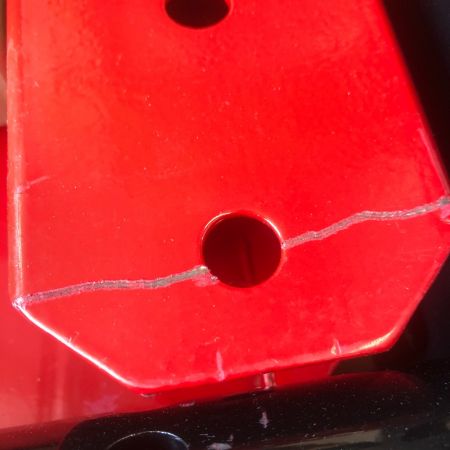  BIG RED エンジンスタンド 680kg 付属品完備 360°回転 T26801D レッド