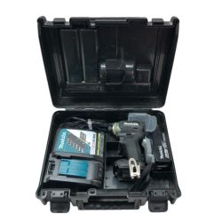◇◇ MAKITA マキタ インパクトドライバ 充電器・充電池1個・ケース付 18v TD170D ブラック Cランク