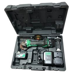 ◇◇ HiKOKI ハイコーキ 100ｍｍ コードレスディスクグラインダ 36v 充電器・充電池2個・ケース付 G 3610DA Bランク