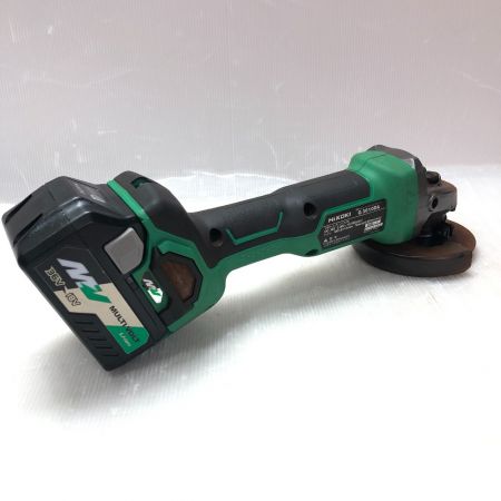  HiKOKI ハイコーキ 100ｍｍ コードレスディスクグラインダ 36v 充電器・充電池2個・ケース付 G 3610DA