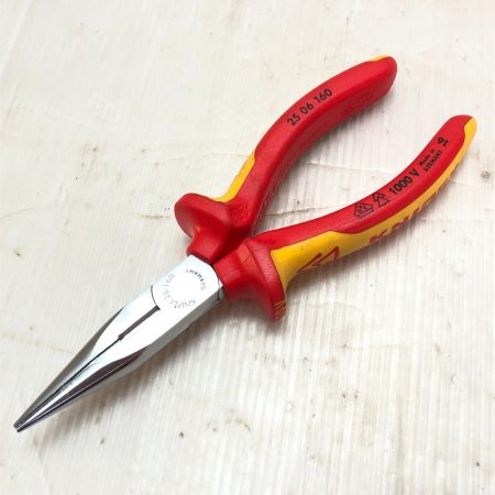  KNIPEX クニペックス ハンドツール ニードルノーズプライヤー 25-160