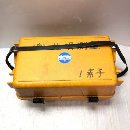  TOPCON 測量器具 素子プリズム 整準台 イエロー