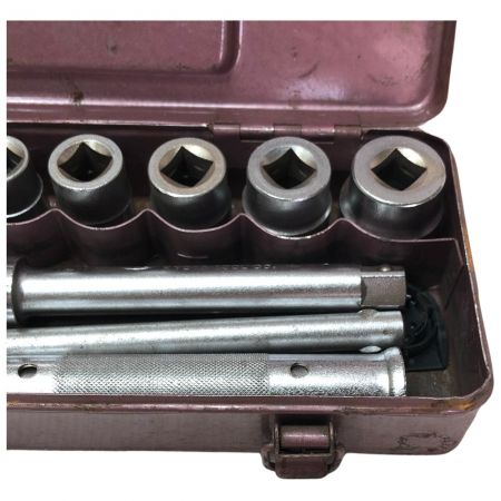  KTC ケーティーシー ソケットレンチセット 17点 付属品完備 B3013 ブラウン