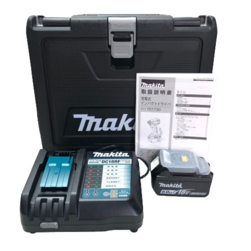 中古】 MAKITA マキタ 充電式インパクトドライバ 18ｖ 充電器・充電池 ...