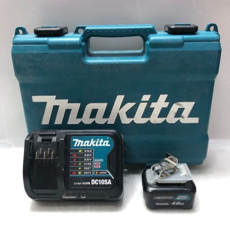  MAKITA マキタ 充電器・充電池2個・ケース付 10.8v TD111D ブルー