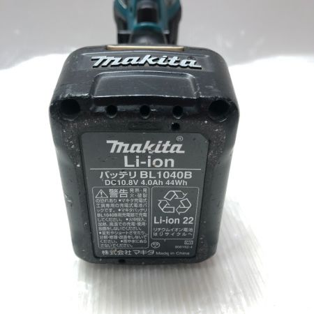  MAKITA マキタ 充電器・充電池2個・ケース付 10.8v TD111D ブルー