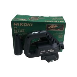 ◇◇ HiKOKI ハイコーキ ブロワ 付属品完備 36v  RB36DB ブラック Sランク
