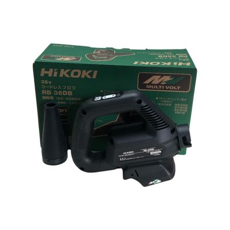  HiKOKI ハイコーキ ブロワ 付属品完備 36v  RB36DB ブラック