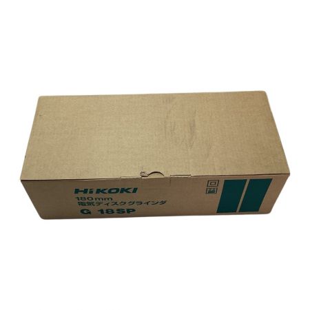  HiKOKI ハイコーキ 180ｍｍ 電気ディスクグラインダ 100ｖ G18SP グリーン