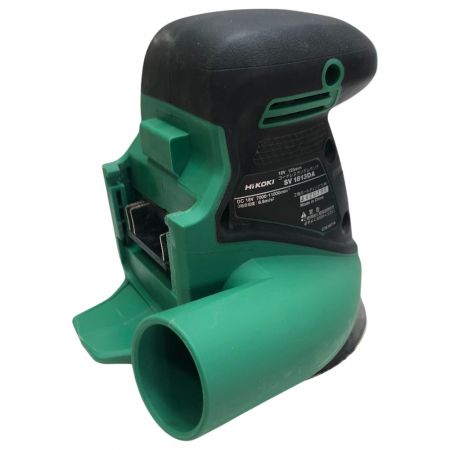  HiKOKI ハイコーキ 125mm コードレスランダムサンダ 18ｖ 充電器・充電池1個 SV1813DA(XP) グリーン