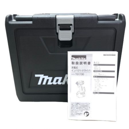  MAKITA マキタ 充電式インパクトドライバ 18v ケース付 TD173D ブルー