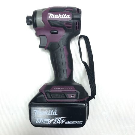  MAKITA マキタ インパクトドライバ 付属品完備 18v TD173DGXAP パープル