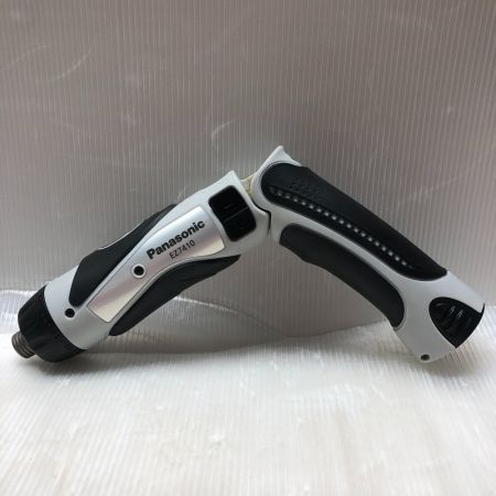  Panasonic パナソニック ドライバドリル 充電器・充電池2個・ケース付 コードレス式 EZ7410LA1S-B ライトグレー