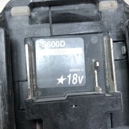  MAKITA マキタ 充電式スクリュードライバー 18ｖ 本体のみ FS600D ブラック