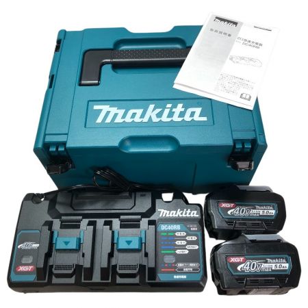  MAKITA マキタ 二口急速充電器 パワーソースキット A-72039 ブルー