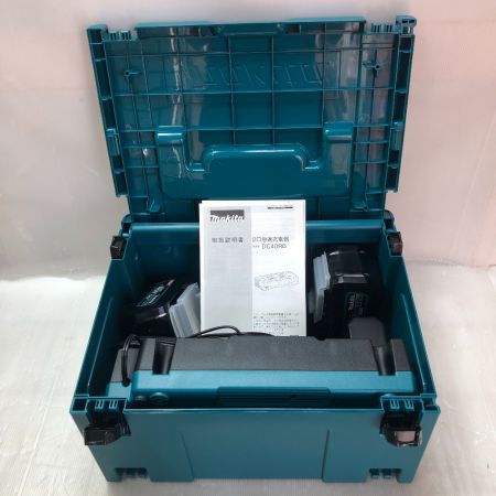  MAKITA マキタ 二口急速充電器 パワーソースキット A-72039 ブルー