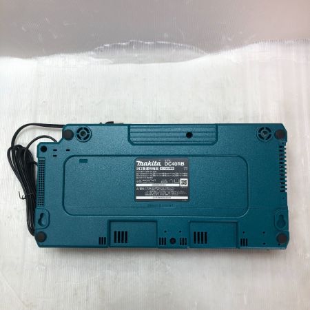  MAKITA マキタ 40Vmax用 急速充電器 2口タイプ DC40RB