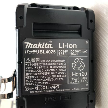  MAKITA マキタ 40ｍｍ 充電式仕上釘打 充電器・充電池・ケース付 FN001GRD