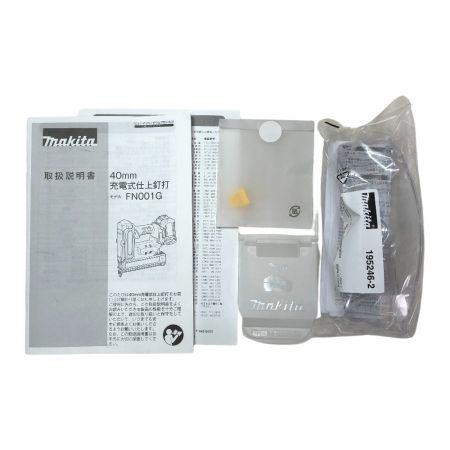  MAKITA マキタ 40ｍｍ 充電式仕上釘打 充電器・充電池・ケース付 FN001GRD