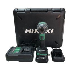 ◇◇ HiKOKI ハイコーキ インパクトドライバ 充電器・充電池2個・ケース付 10.8v WH12DCA グリーン Cランク