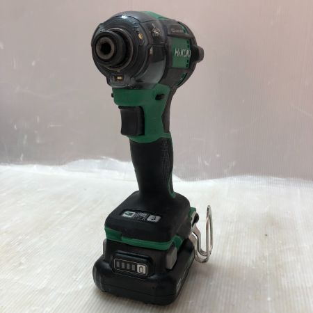  HiKOKI ハイコーキ インパクトドライバ 充電器・充電池2個・ケース付 10.8v WH12DCA グリーン