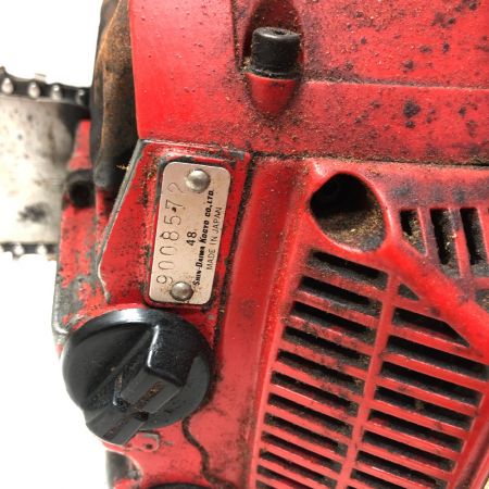  shindaiwa 新ダイワ チェーンソー 本体のみ 100v  E488(G) レッド