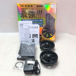 ◇◇ XEBEC 空調服 スターターキット ケーブル欠品 XS23011C/K90 ブラック Bランク