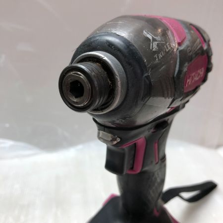  HITACHI 日立 インパクトドライバ 充電器・充電池2個・ケース付 18v WH18DDL2 ショッキングピンク