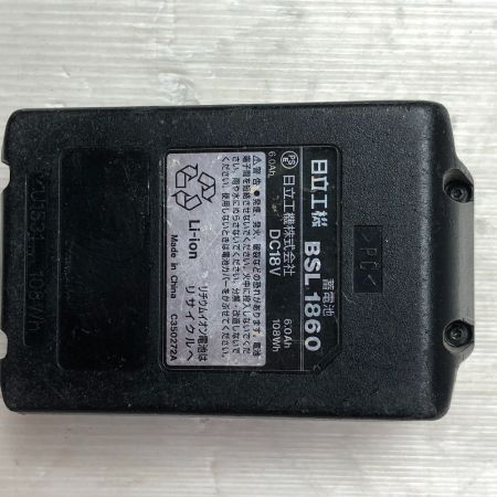  HITACHI 日立 インパクトドライバ 充電器・充電池2個・ケース付 18v WH18DDL2 ショッキングピンク