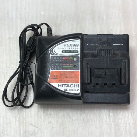  HITACHI 日立 インパクトドライバ 充電器・充電池2個・ケース付 14.4v WH14DDL ショッキングピンク